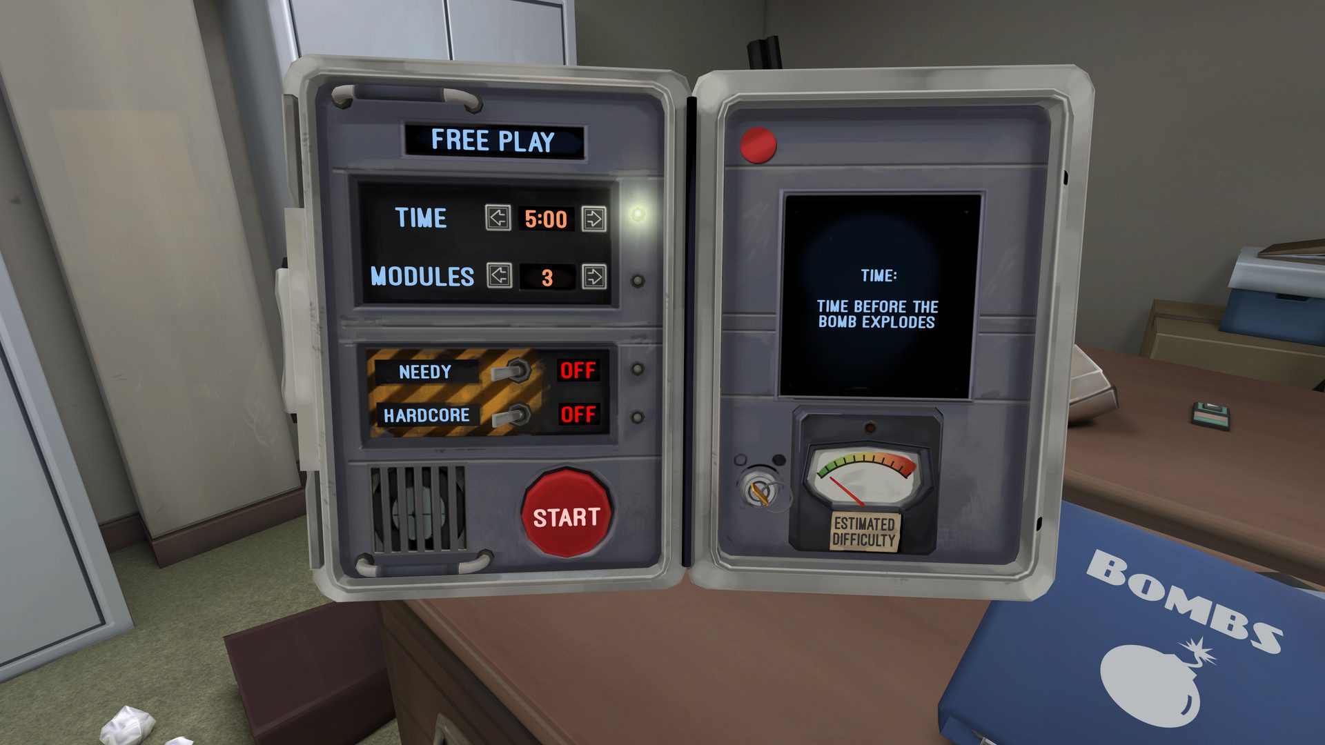 keep talking and nobody explodes game
