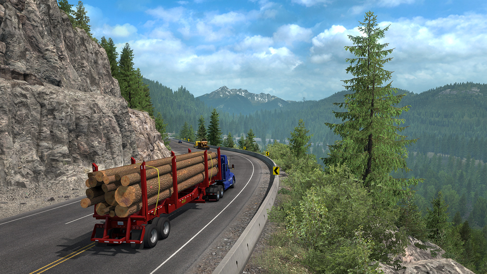 american truck simulator - washington