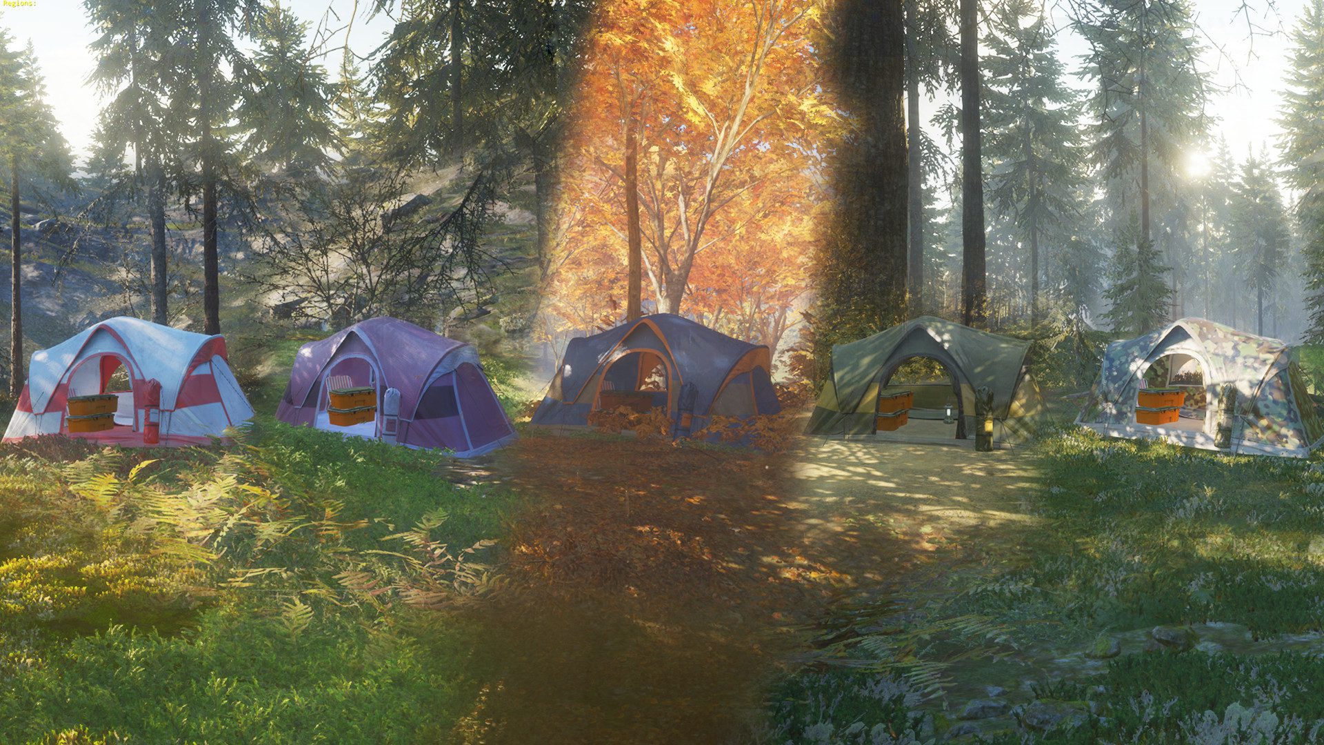 thehunter call of the wild tents & ground blinds