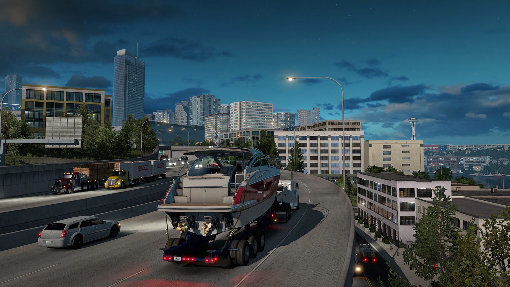 american truck simulator - washington