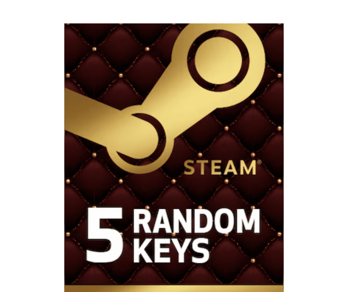 5 x random steam cd key