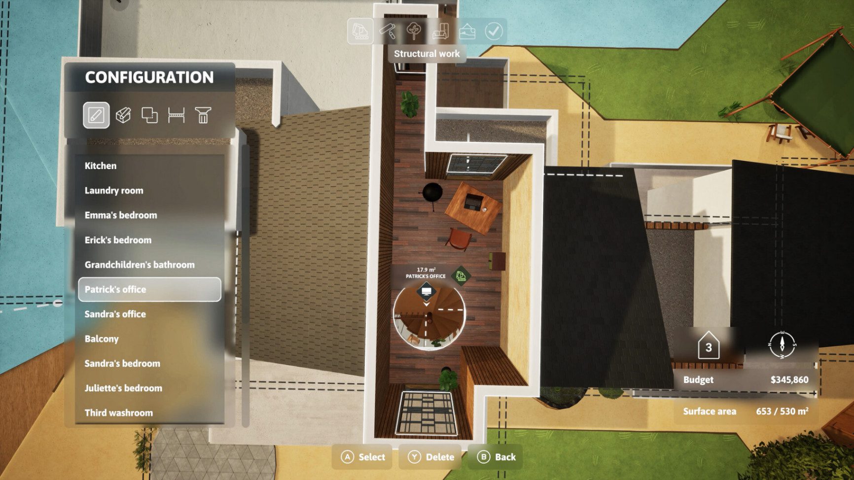 a house design sim